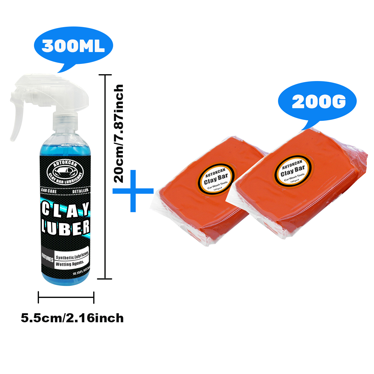 Clay Bar Lubricant - Barre irrigation magique pour voiture, lubrifiant