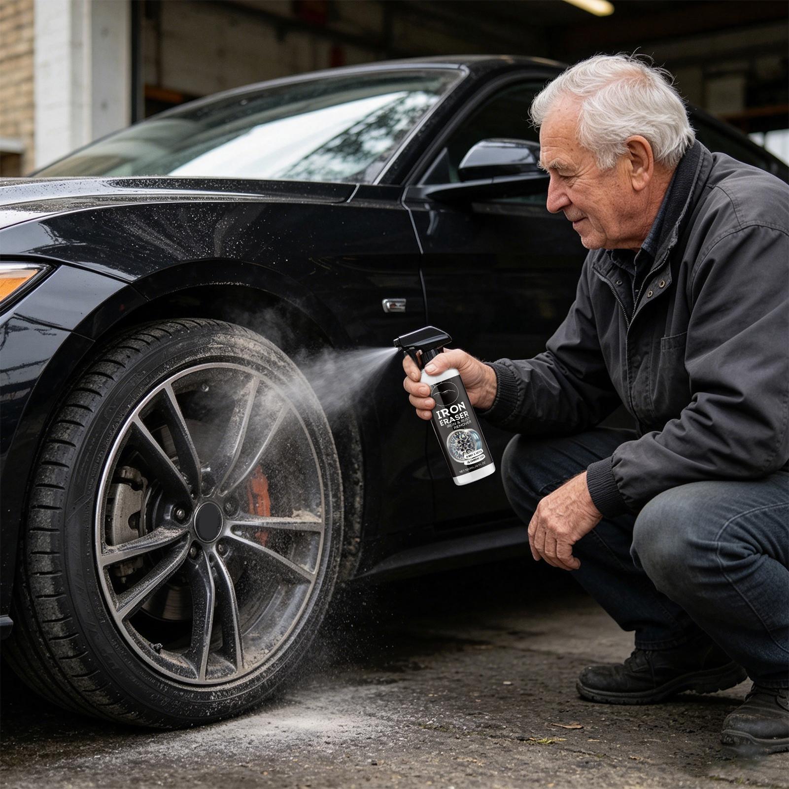 Wheel Cleaner Alloy - Spray anti-rouille pour roues de voiture,