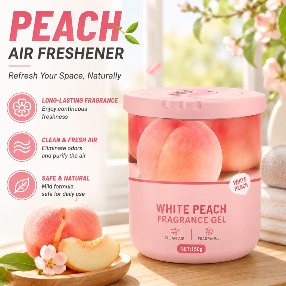 Odor Eliminator Car - Désodorisant solide parfum osmanthus, crème parfumée,