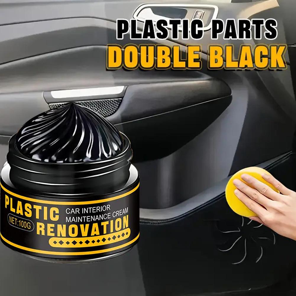 Leather Cleaner Interior - Pâte de réparation de revêtement plastique,