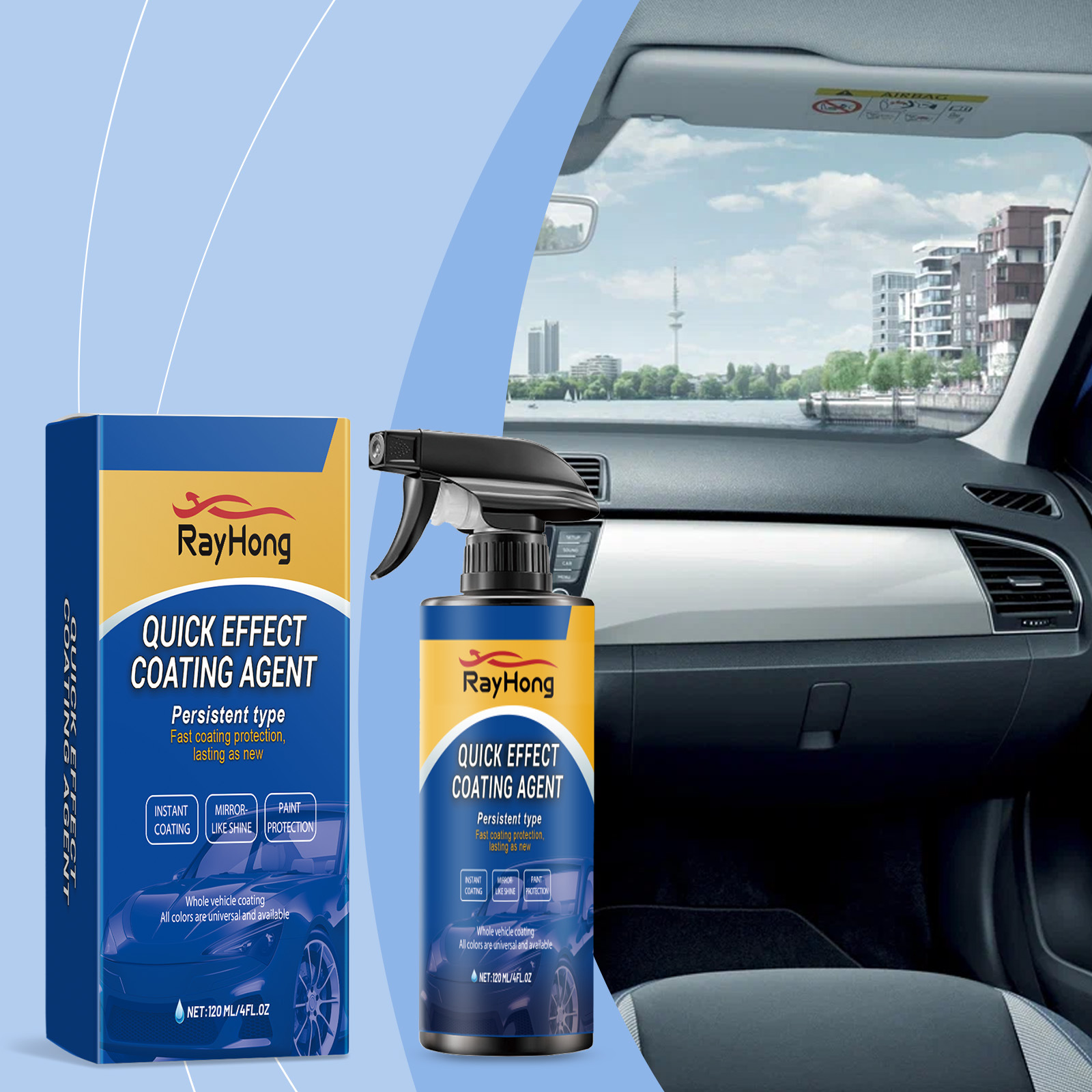 Spray de revêtement céramique  - Car Wax Ceramic Coating avis et prix