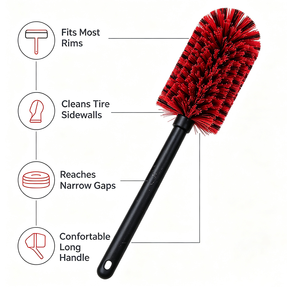 Brosse de nettoyage pour jante - Wheel Cleaner Alloy avis et prix