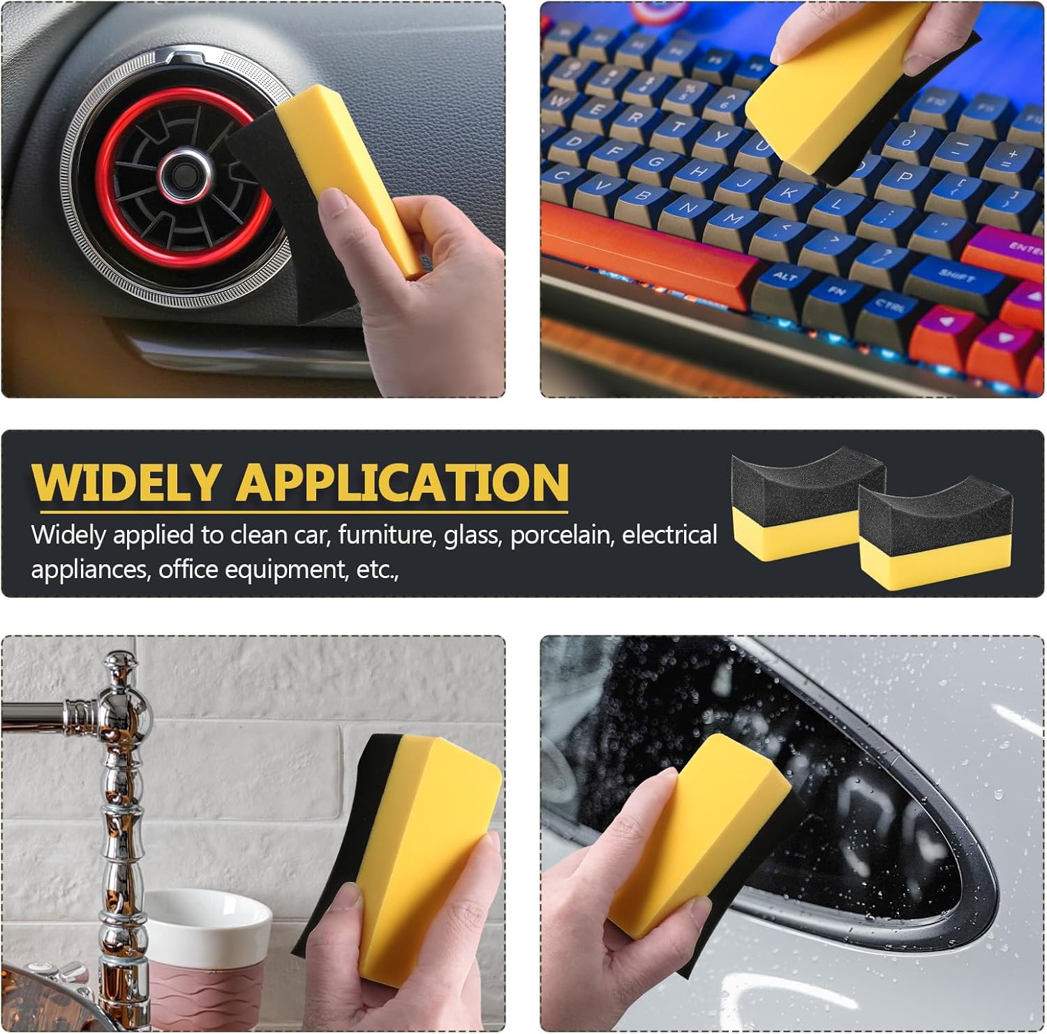 Éponge de nettoyage automobile - Wax Applicator Pad avis et prix