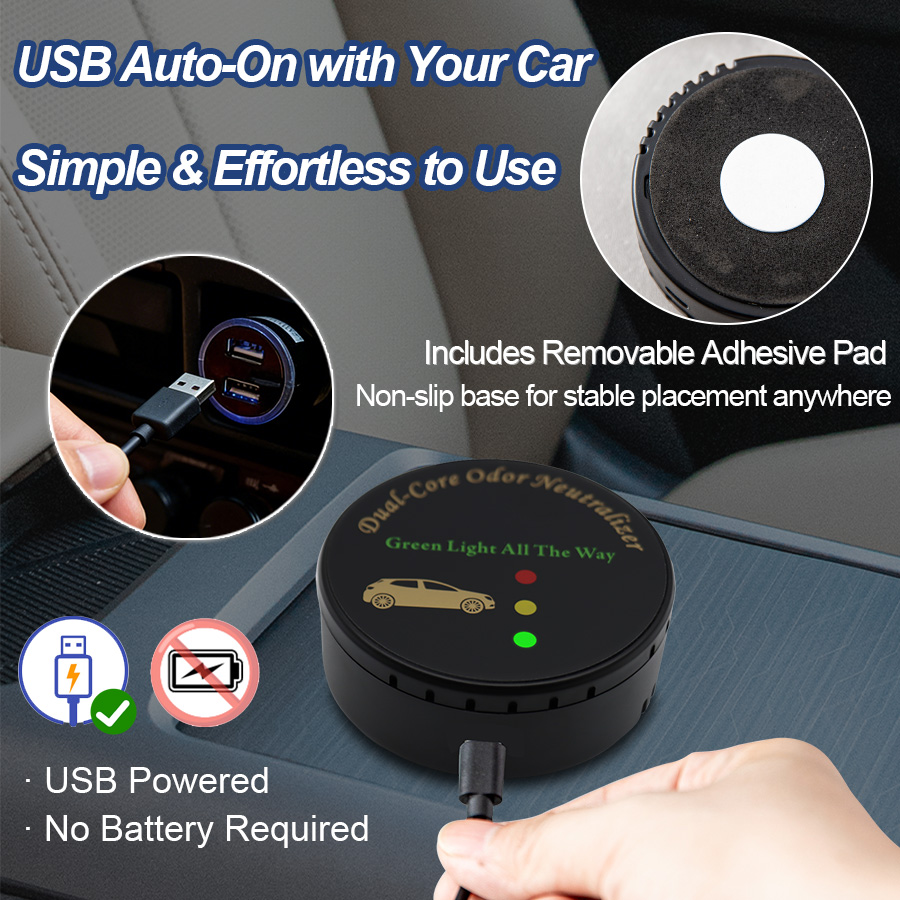 Purificateur d'air pour voitur - Odor Eliminator Car avis et prix