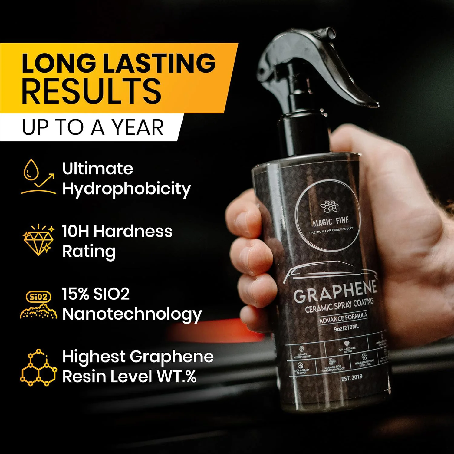 Revêtement Céramique au Graphè - Car Wax Ceramic Coating avis et prix