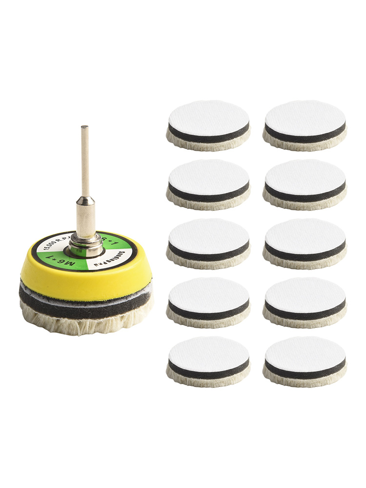 Tampons de polissage en laine  - Polish Pad Set Buffer avis et prix