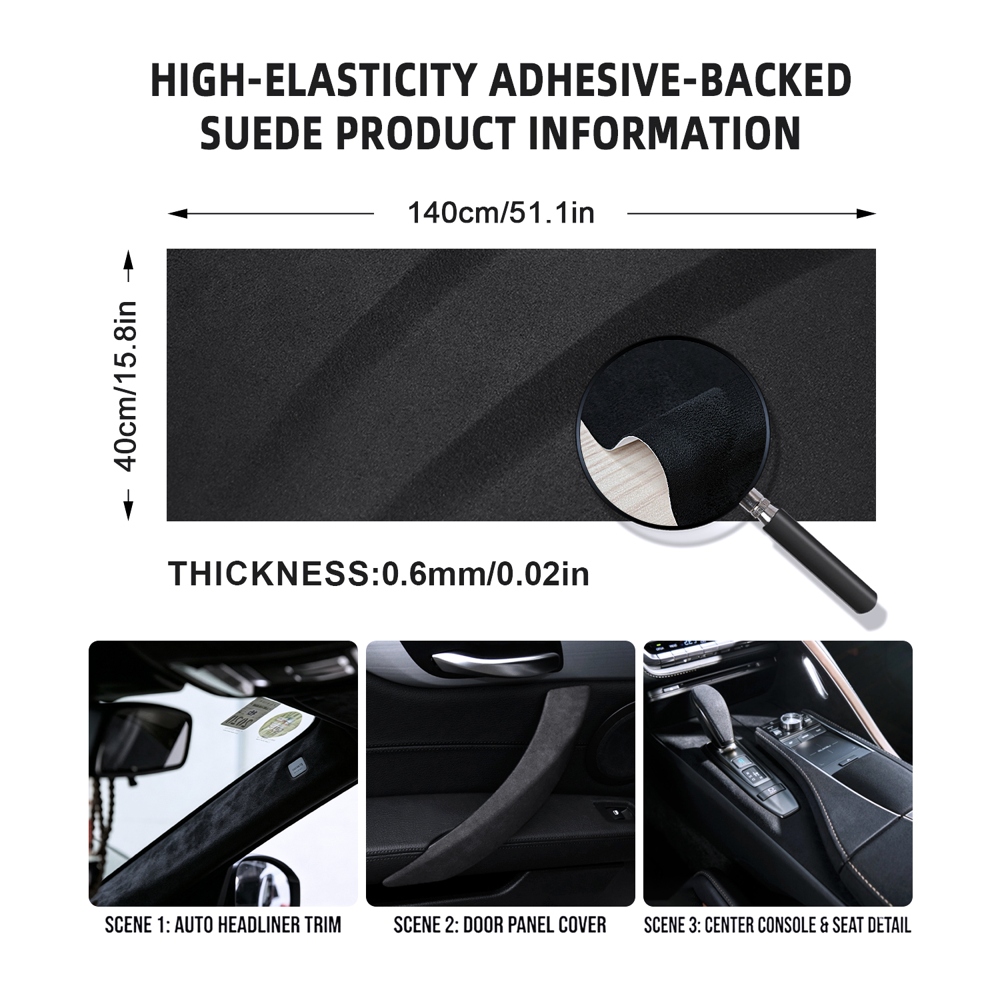 Tissu en daim auto-adhésif hau - Leather Cleaner Interior avis et prix